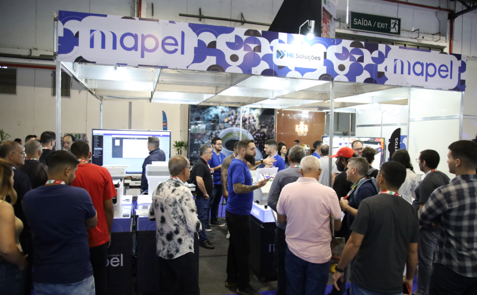 Mapel marca presença na FESPA 2025 com novidades e tecnologia de ponta