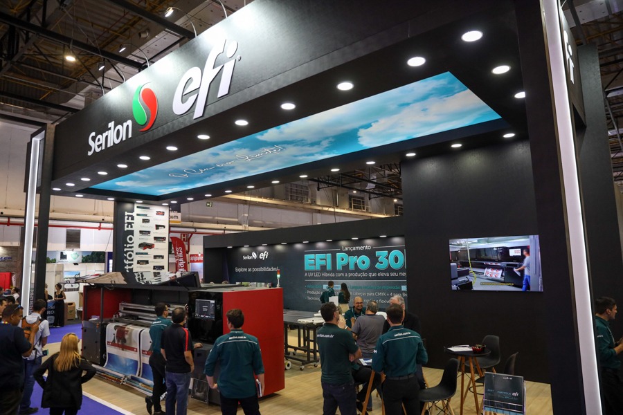 EFI Pro 30h é a atração do stand da Serilon na FESPA Brasil Digital Printing